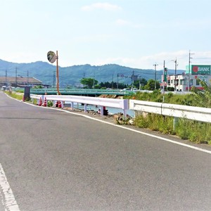 復活！！赤磐本店前の道路