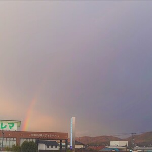 雨と虹とレッスンと