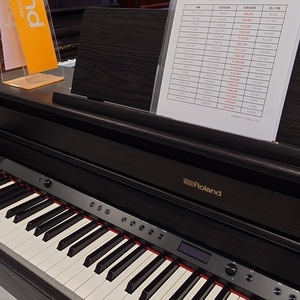 Roland デジタルピアノが値上げします。
